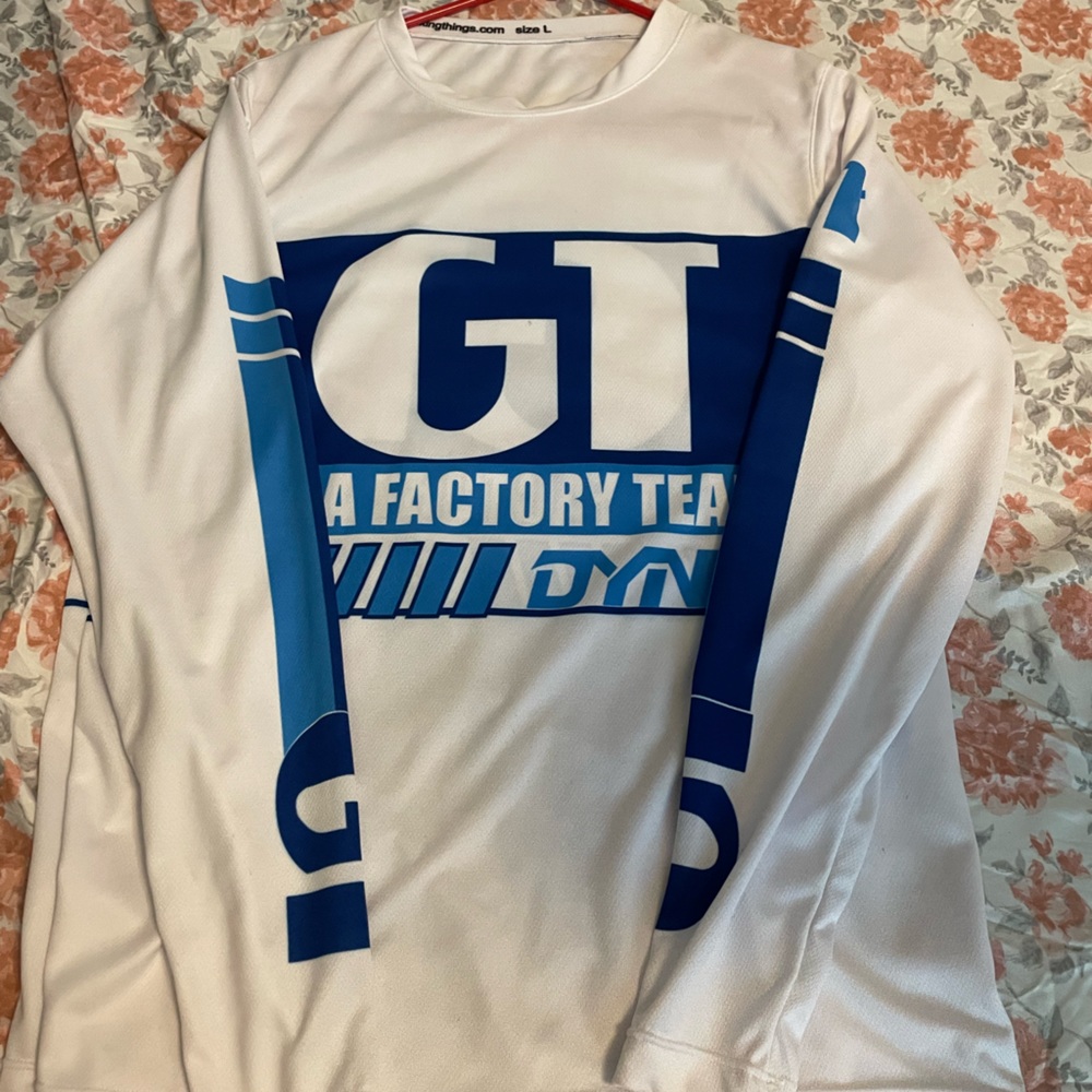 Vintage style dunk bmx jersey size large